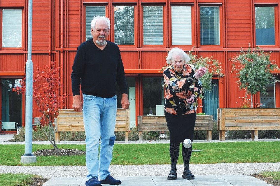 Albert och Britta, boende på Regementsgatan