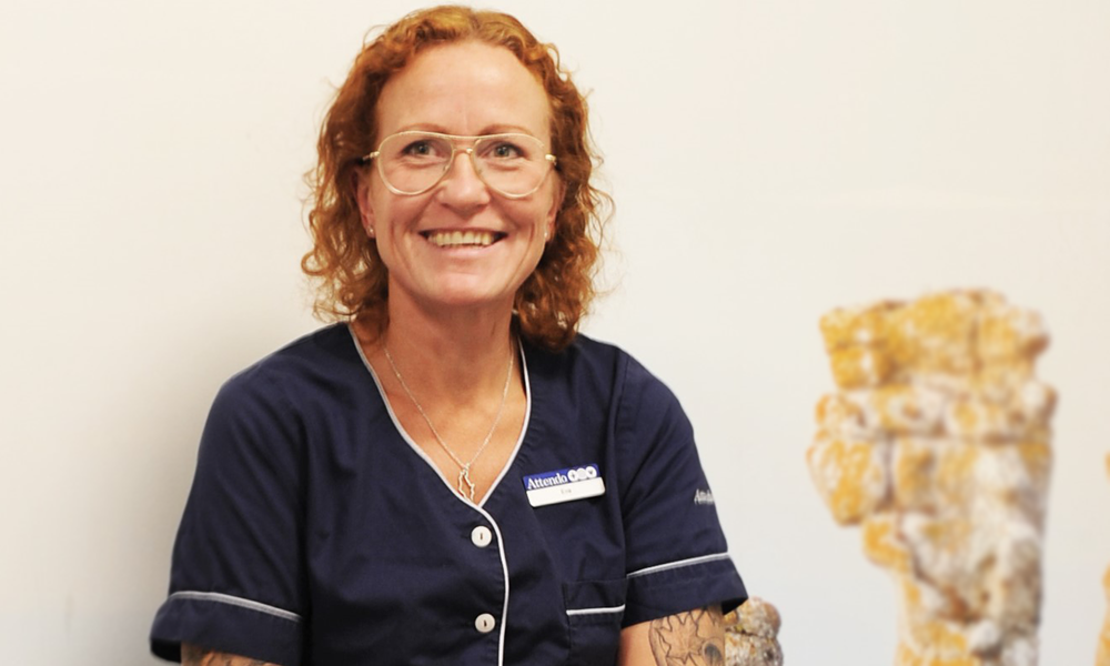 Eva Karlsson, medarbetare på Attendo